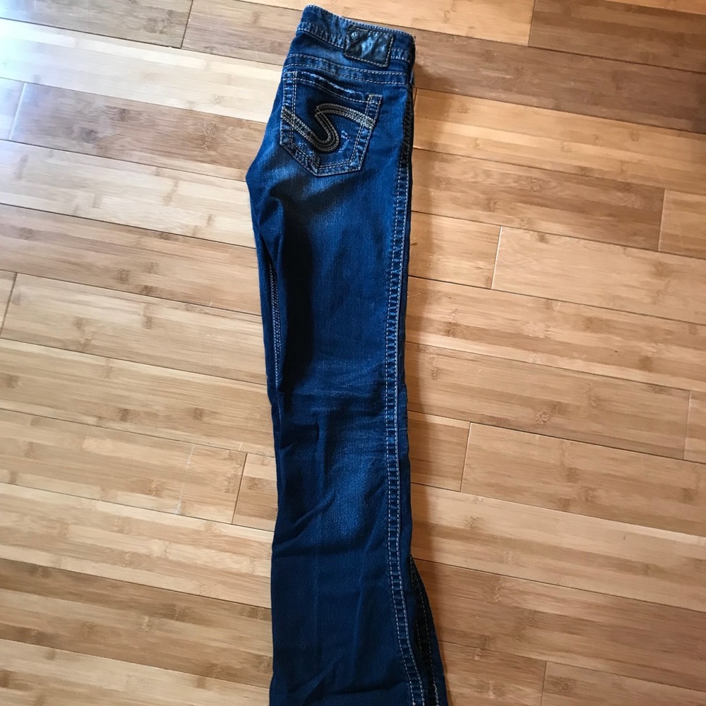 Silver Frances Jeans